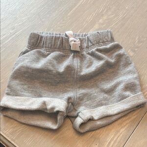 Carter's Soft Gray Baby Shorts